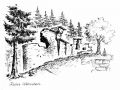 ruine_bleistift